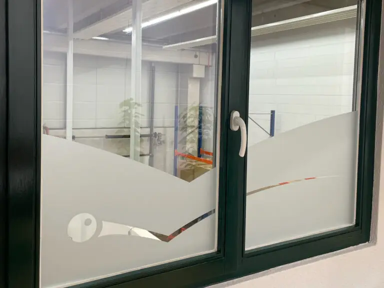 Innen-Fenster Folierung Milchglas